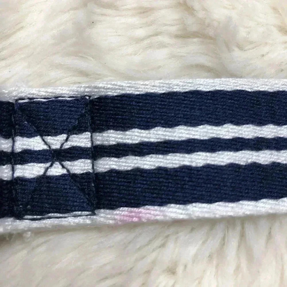 Polo By Ralph Lauren Cloth Belt  Blue/White 1-2 Yr - Picture 4 of 10